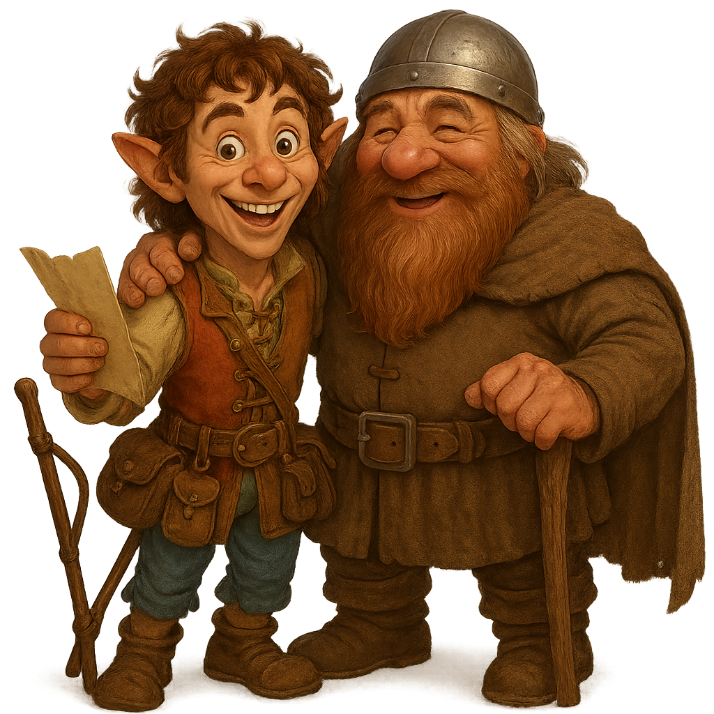 Tasslehoff and Flint